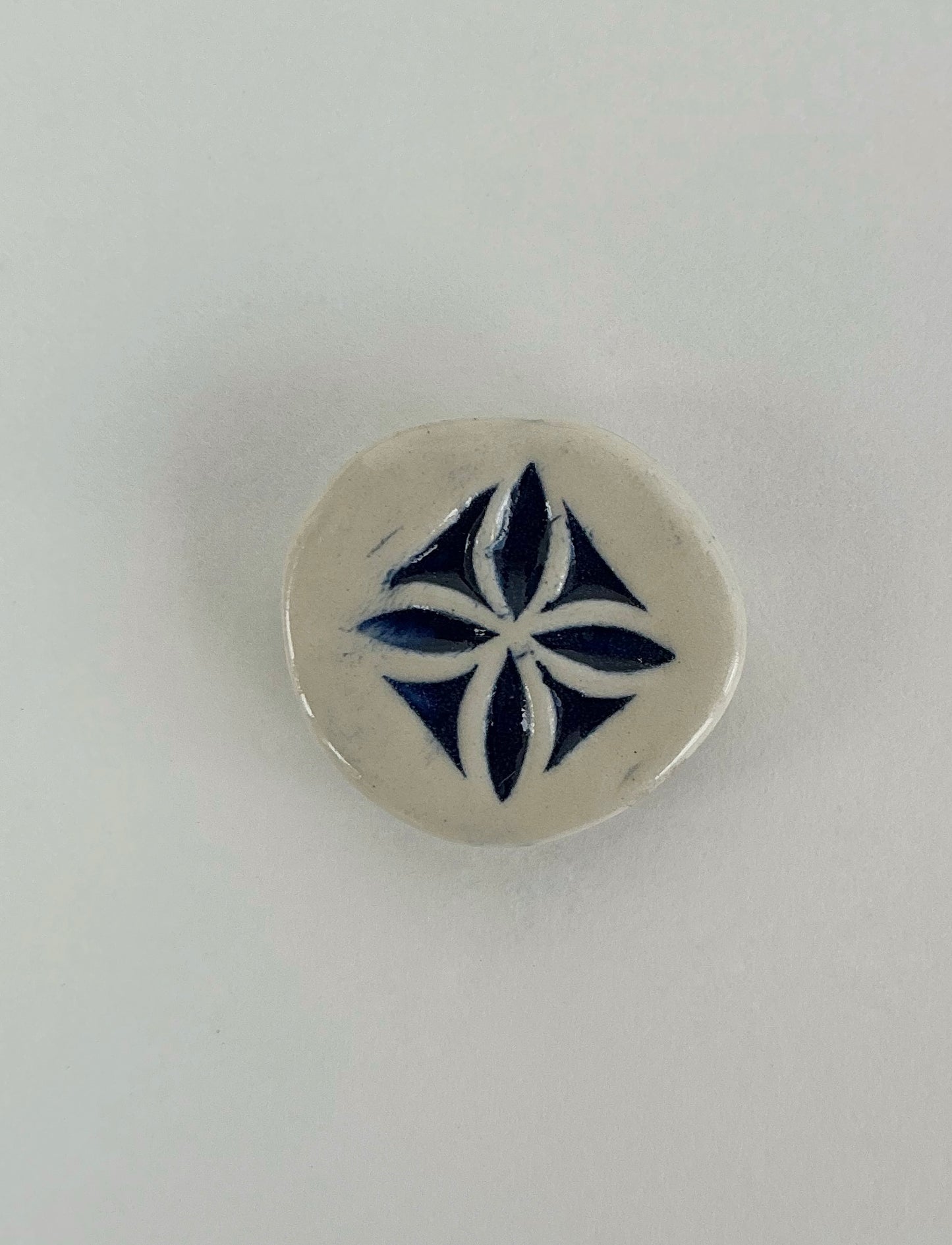 Ceramic Floral Magnet