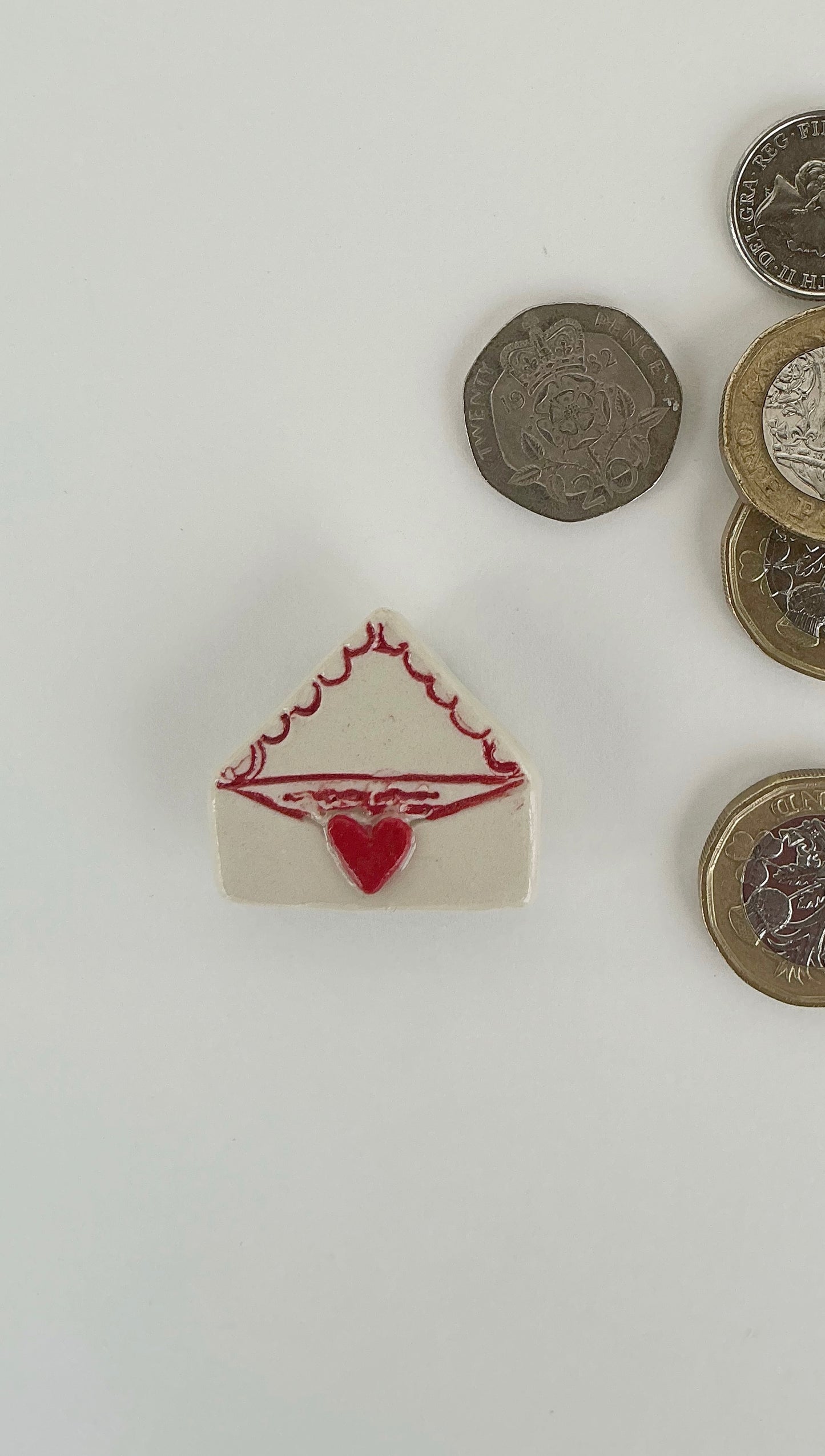 Ceramic Love Letter Magnet