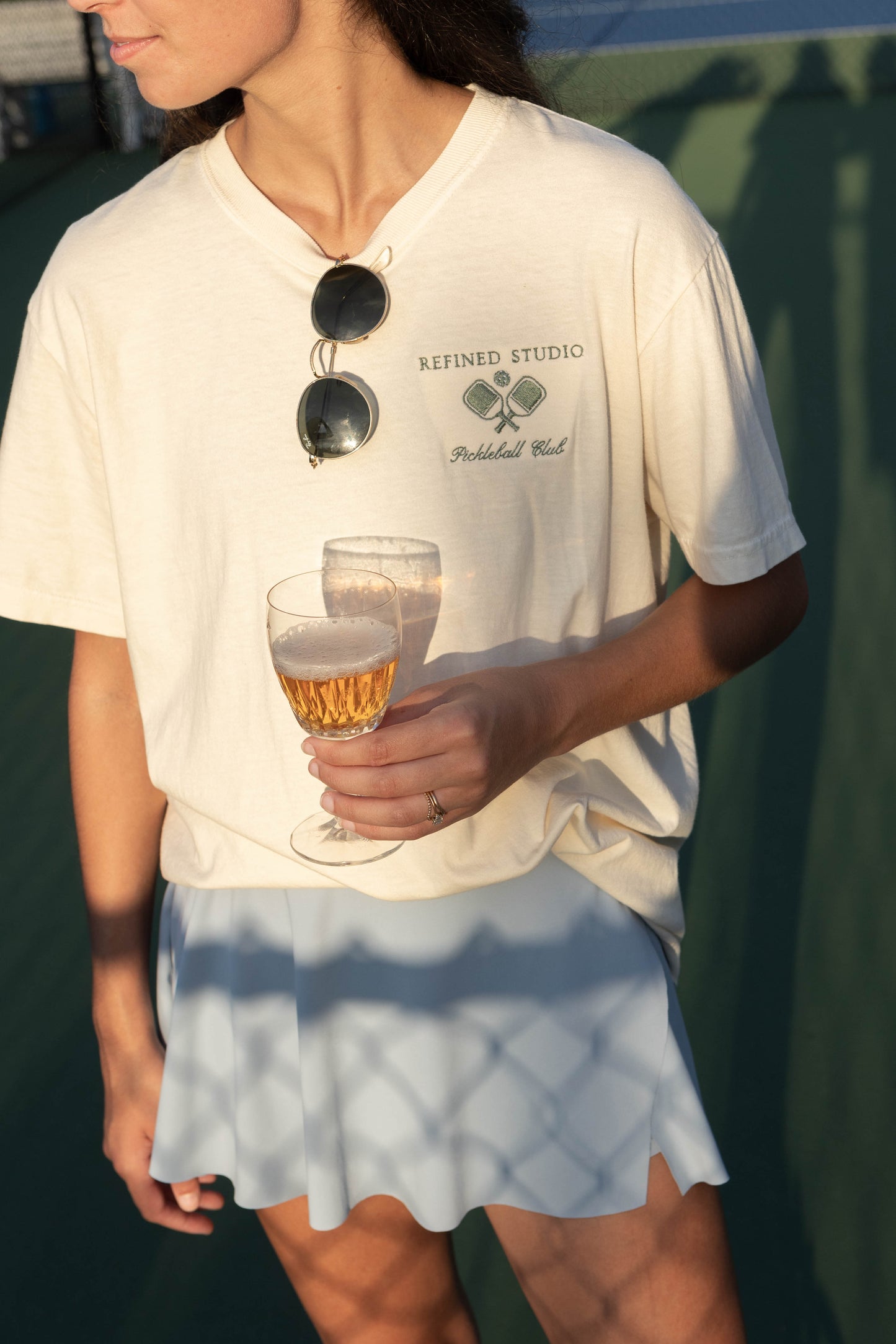 Embroidered Pickleball Club T-Shirt