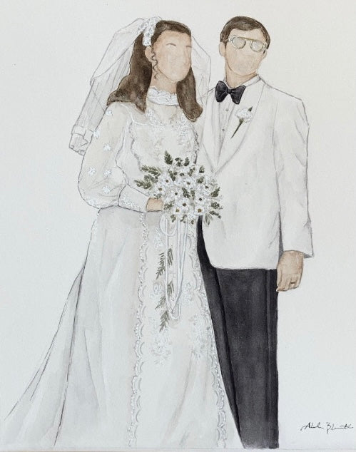 Custom Portrait Watercolor