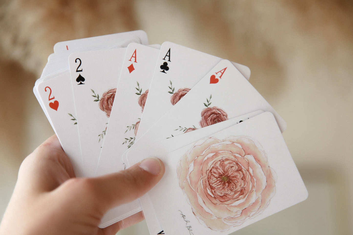 Floral Playing Cards