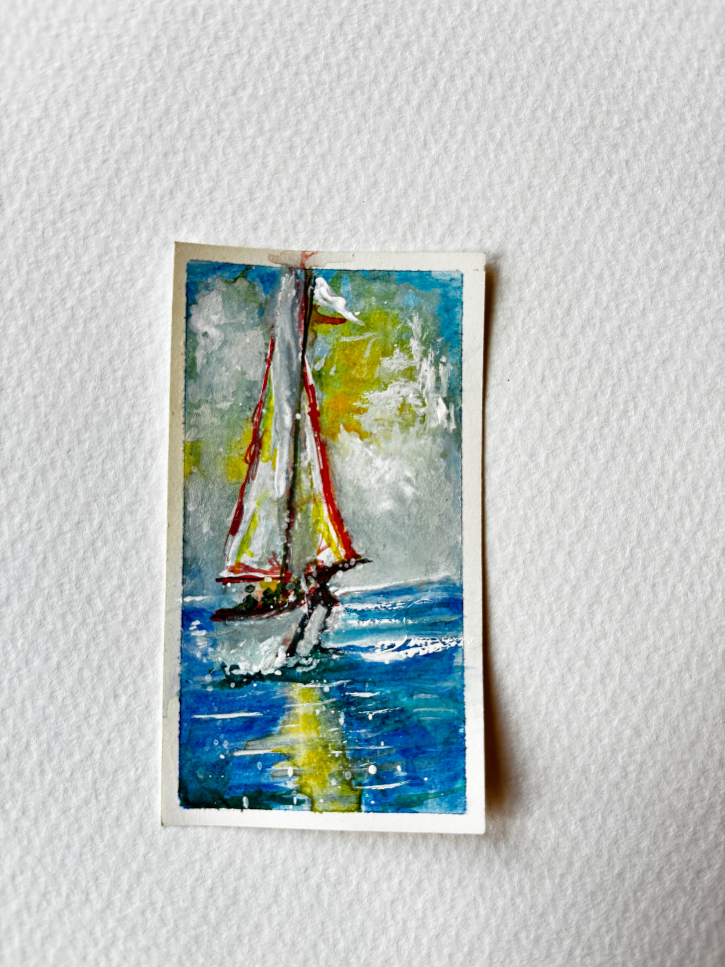 Mini Study Painting By Grandaddy | Costal Breeze