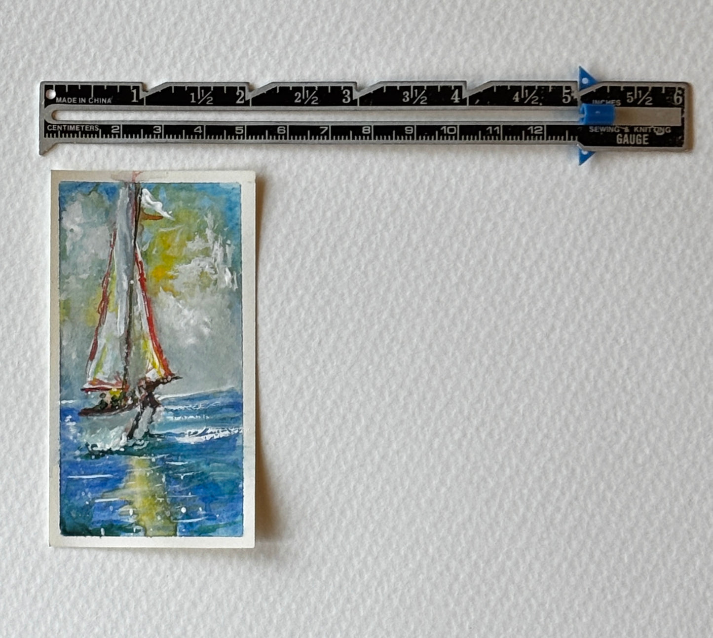 Mini Study Painting By Grandaddy | Costal Breeze