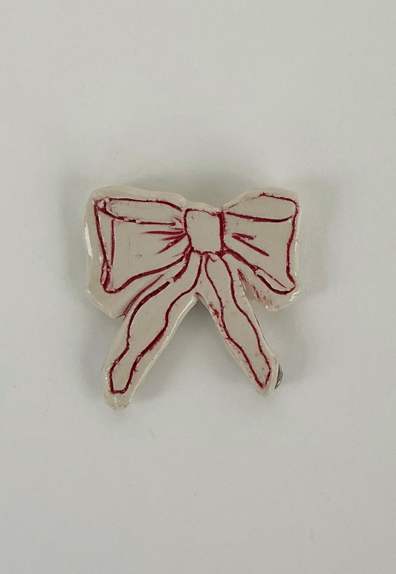 Ceramic Bow Magnet