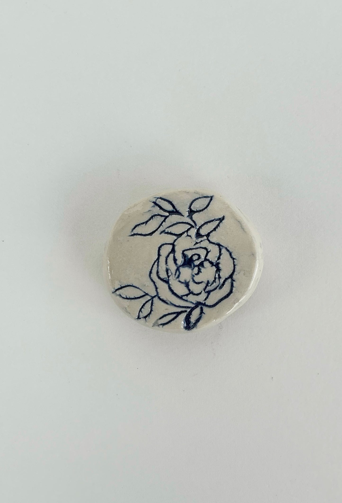 Ceramic Floral Magnet