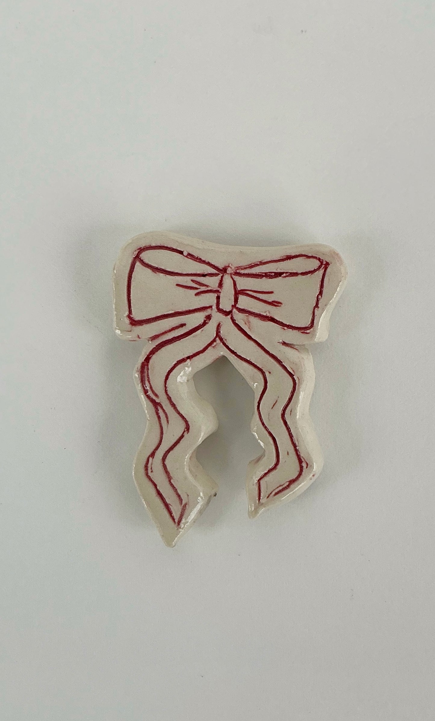 Ceramic Bow Magnet