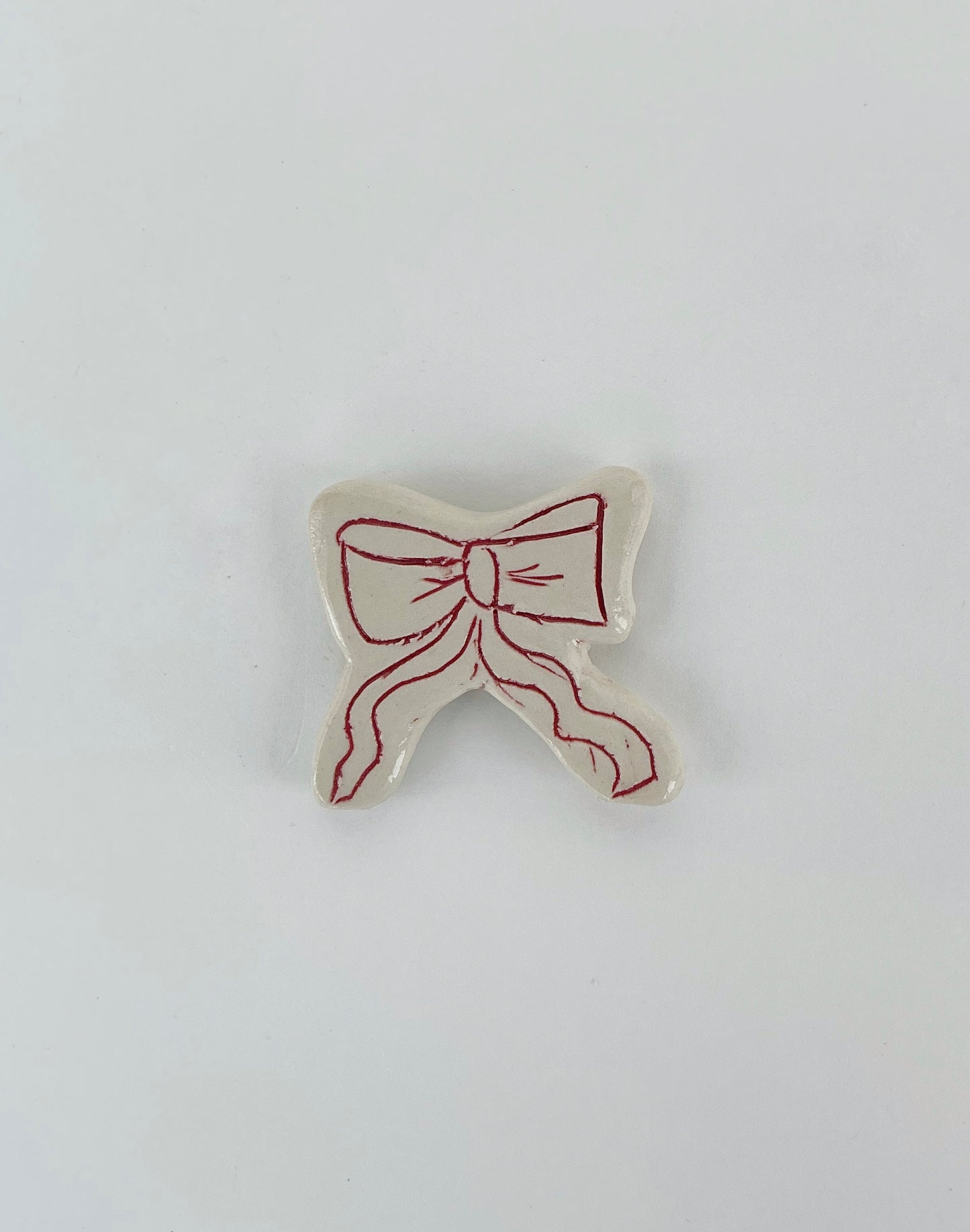 Ceramic Bow Magnet