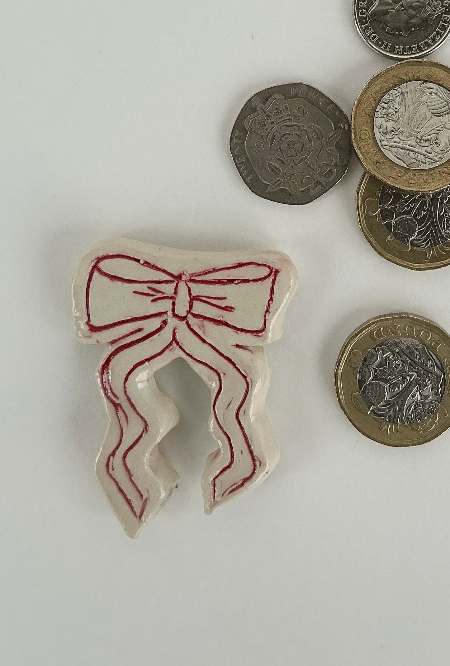 Ceramic Bow Magnet