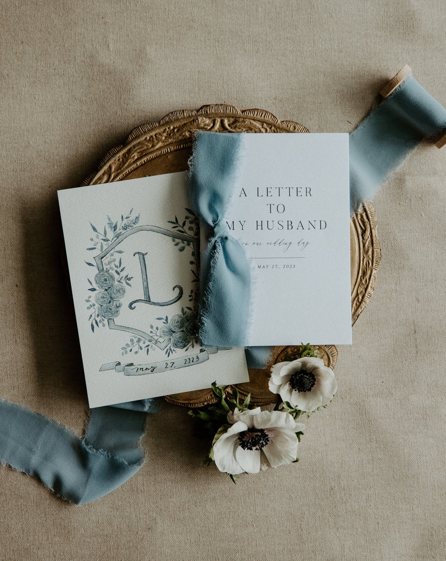 floral watercolors, custom wedding crest watercolor, Textured floral artwork inspired by peonies and roses, Refined Studio