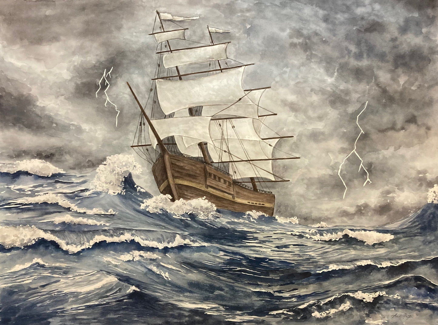 Custom Ship Painting