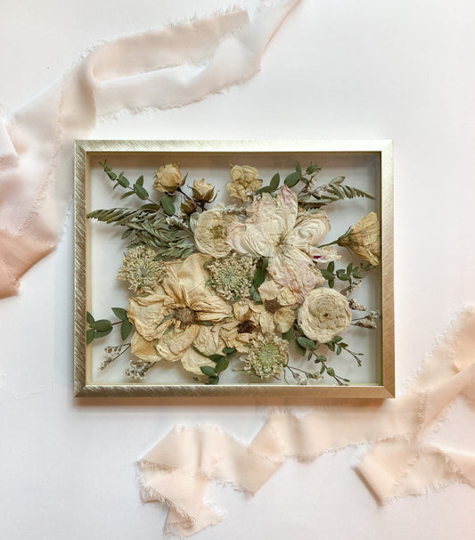 Custom Framed Pressed Flowers